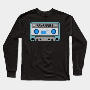 pavement blue cassette Long Sleeve T-Shirt